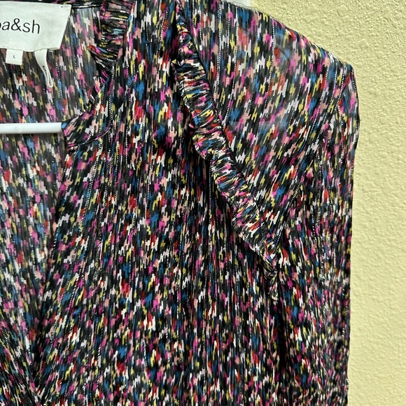 BASH Buttondown Dress - size large - Picture 3 of 9